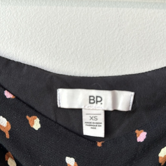 NWT BP Black and Floral Mini Skirt 90's XS - Picture 6 of 7